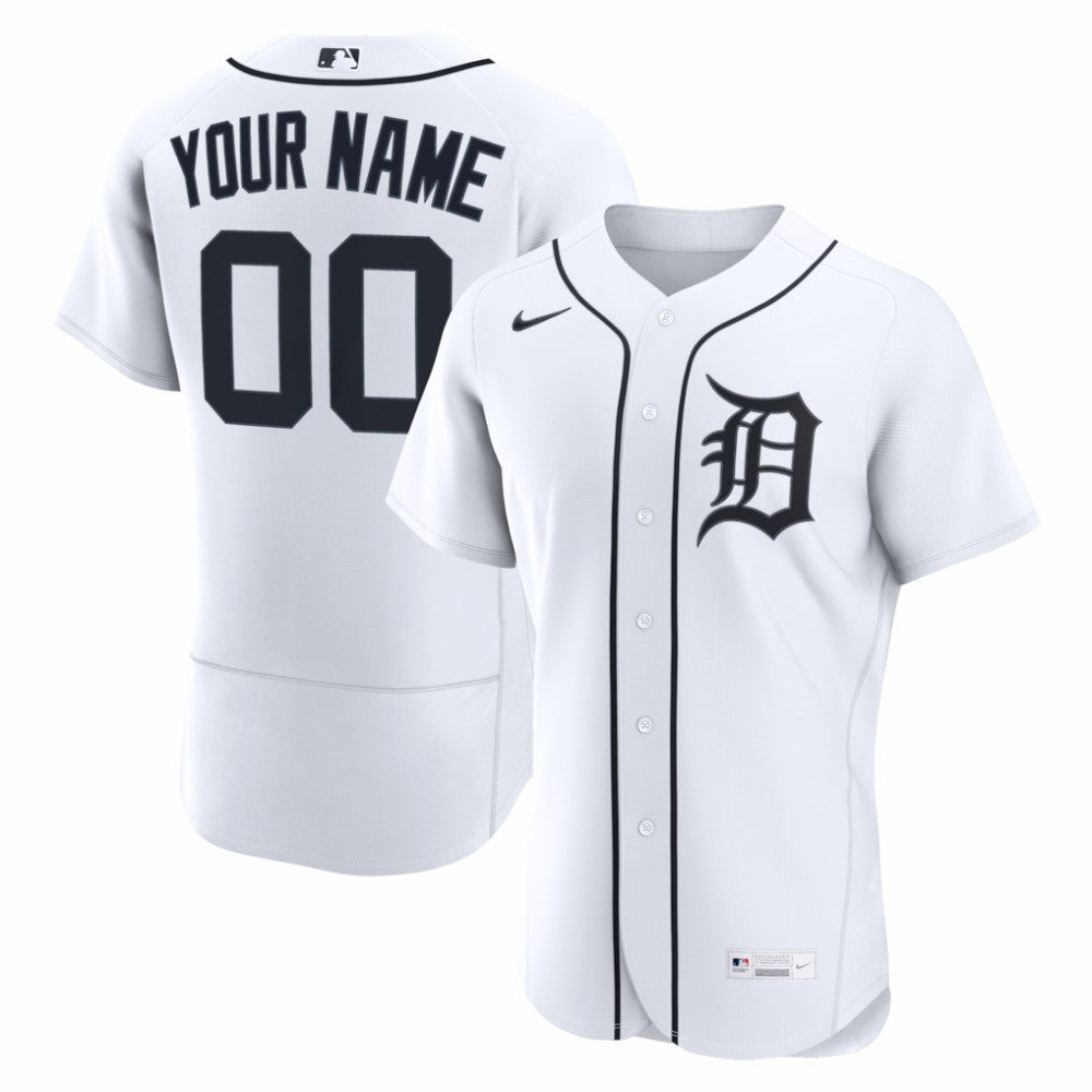 Detroit Tigers Nike Home Authentic Custom Jersey | MLB Online
