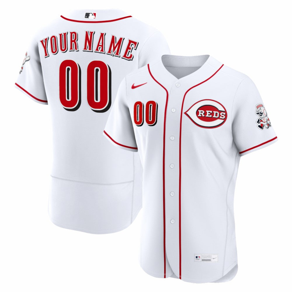 Cincinnati Reds Nike Home Authentic Custom Jersey | MLB Shop