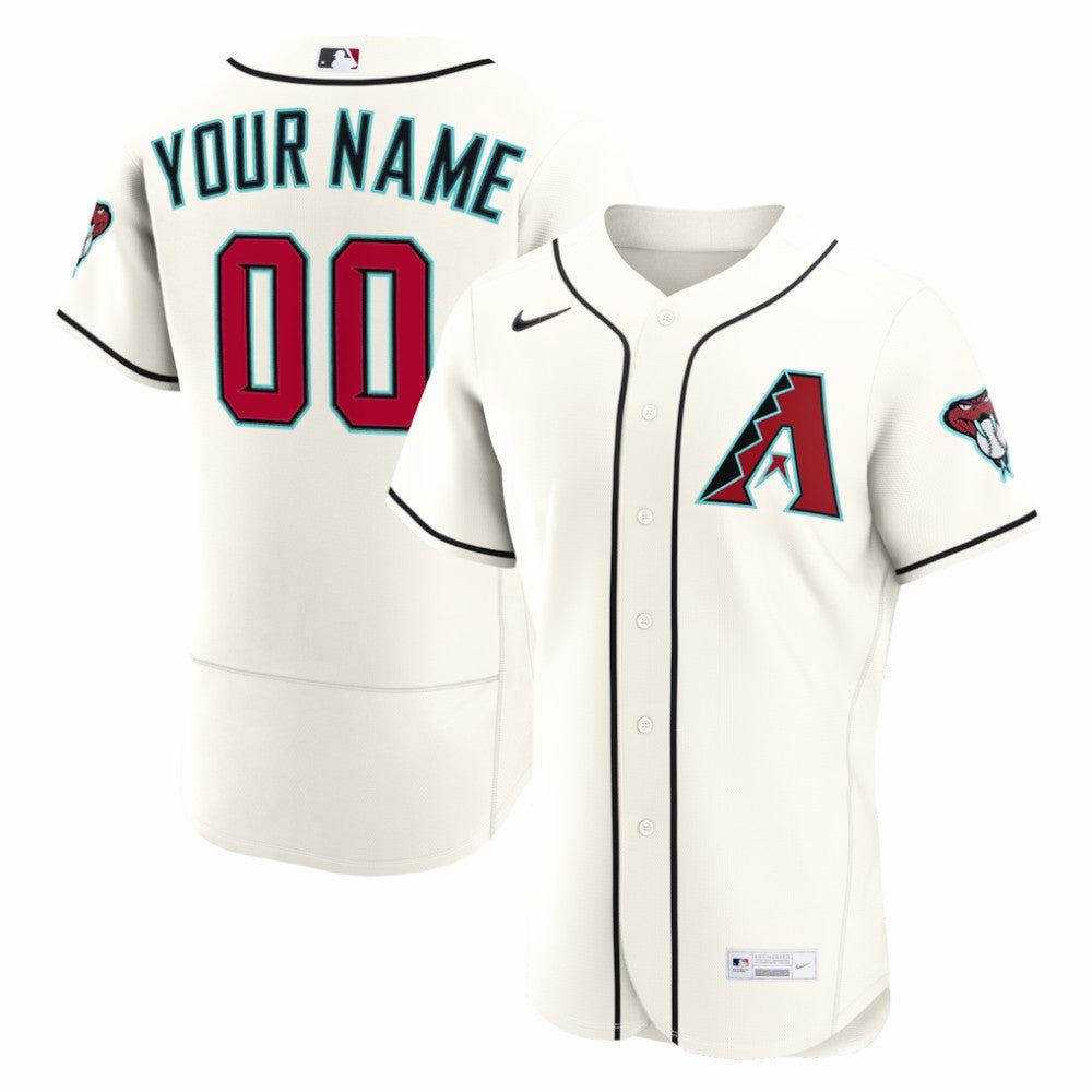 Arizona Diamondbacks Nike Home Authentic Custom Jersey | MLB Discount