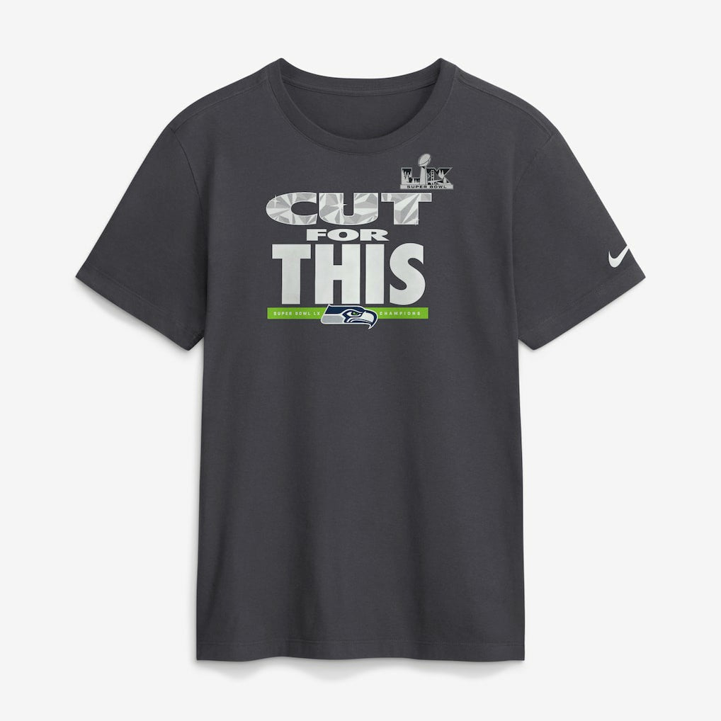 Seattle Seahawks Nike Super Bowl LX Champions Pickoff Move Parade T-Shirt