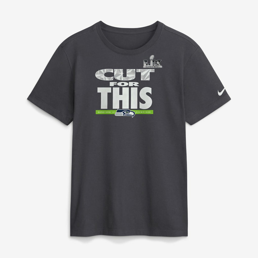 Seattle Seahawks Nike Super Bowl LX Champions Pickoff Move Parade T-Shirt