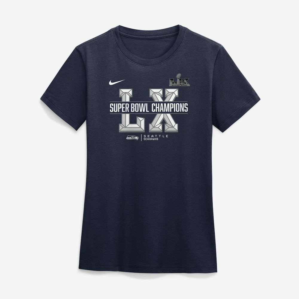 Seattle Seahawks Nike Women's Super Bowl LX Champions Sacrifice T-Shirt