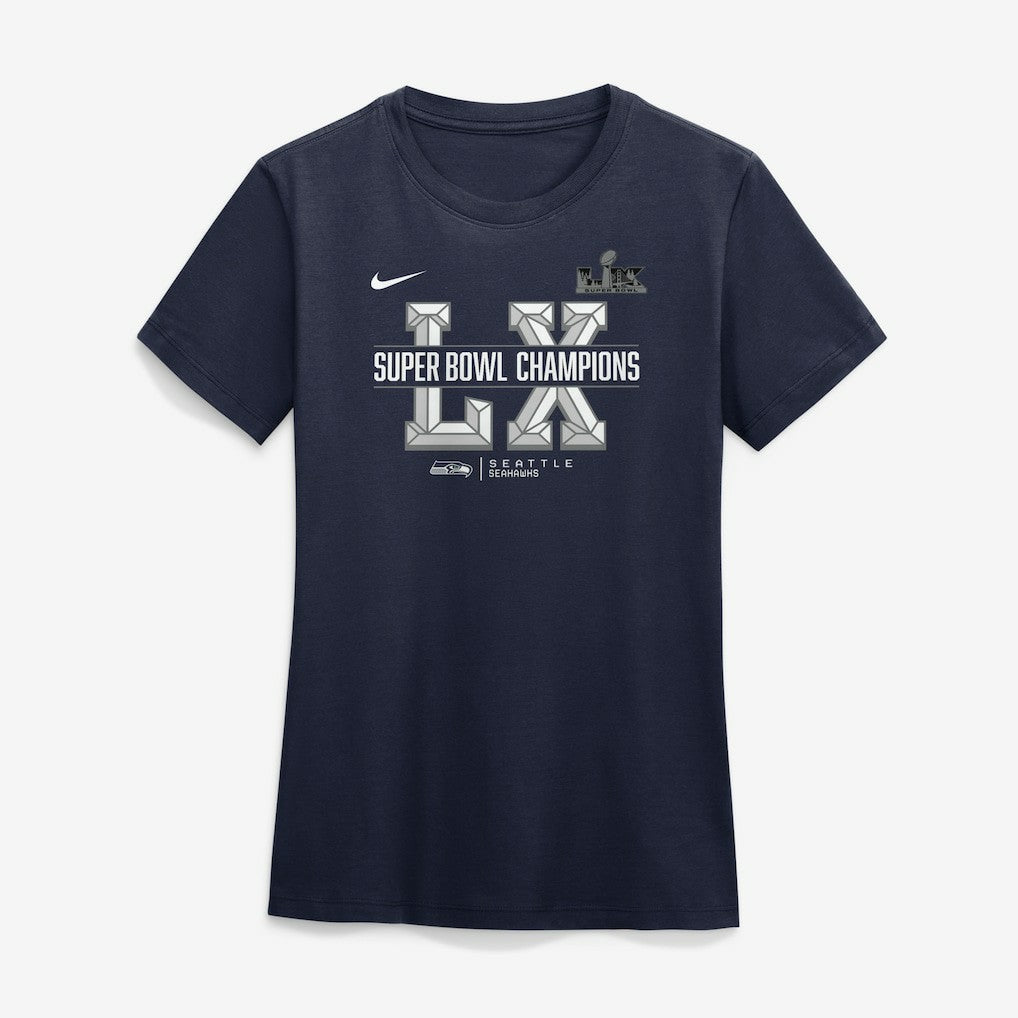 Seattle Seahawks Nike Women's Super Bowl LX Champions Sacrifice T-Shirt