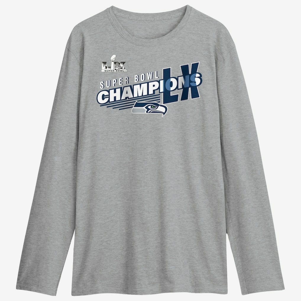 Seattle Seahawks Fanatics Super Bowl LX Champions Best Teammates Roster Long Sleeve T-Shirt