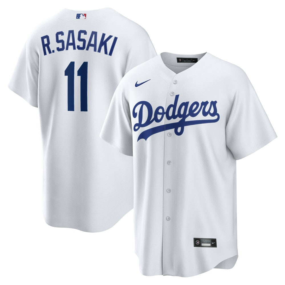 Rōki Sasaki Los Angeles Dodgers Nike Replica Jersey | MLB Online