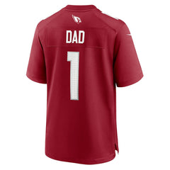 Arizona Cardinals Nike Number 1 Dad  Game Jersey