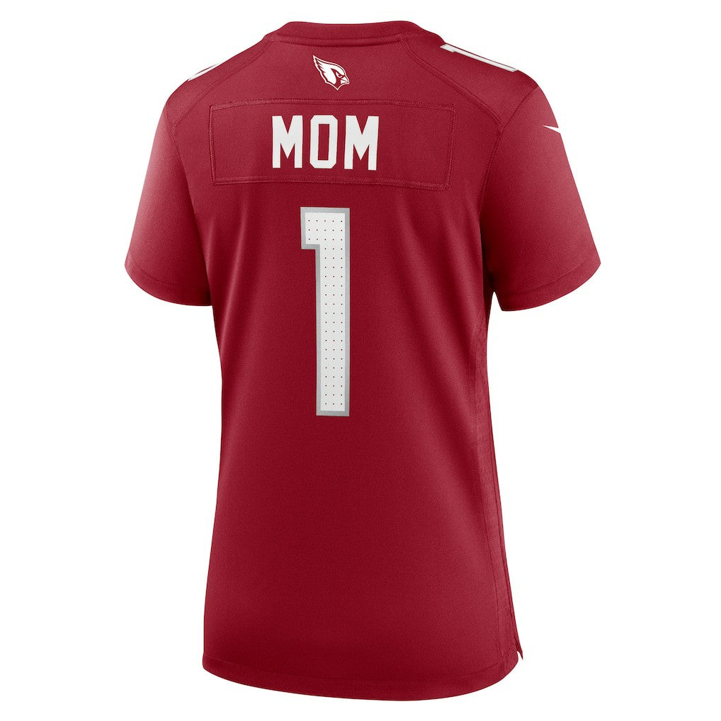Arizona Cardinals Nike Number 1 Mom  Women's Game Jersey
