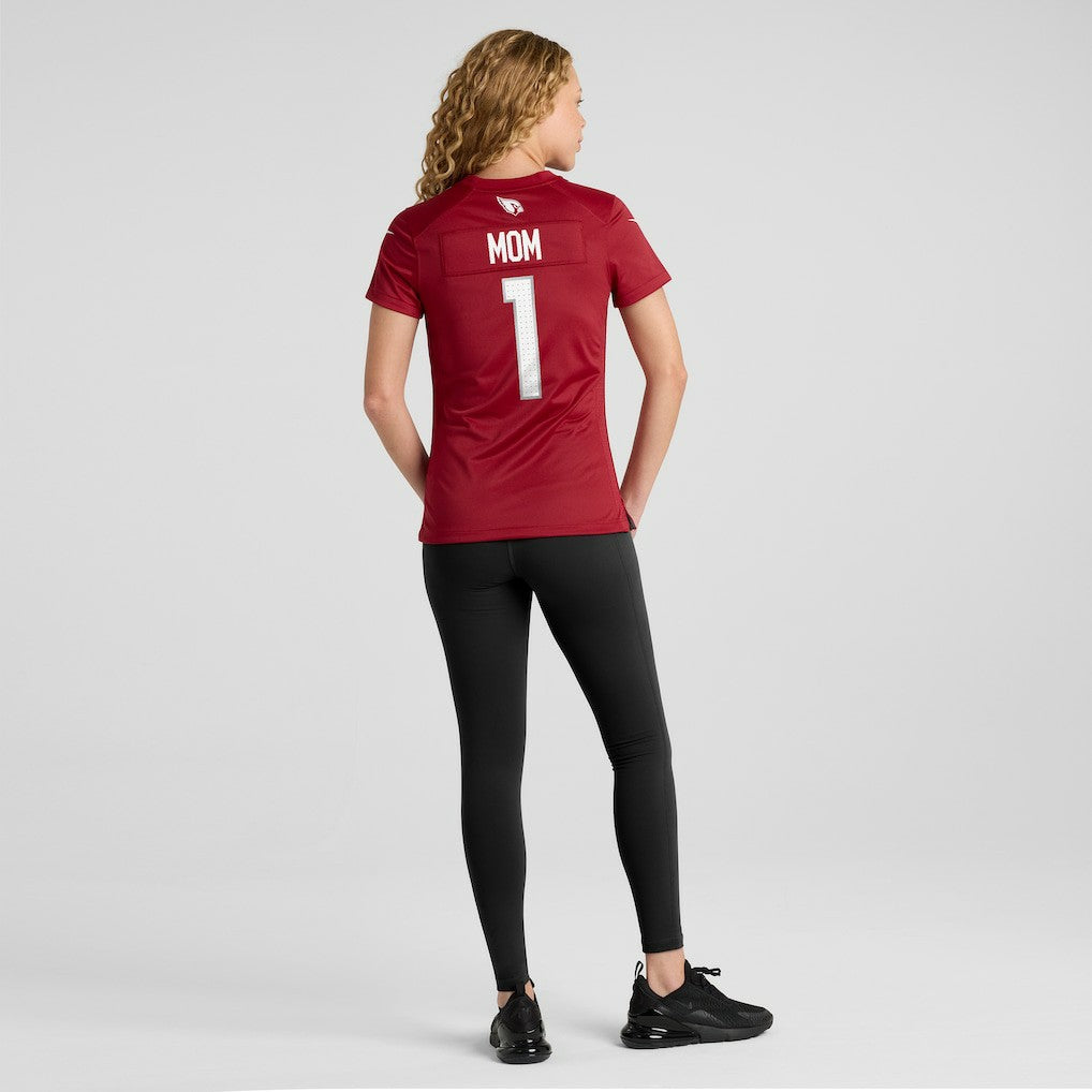 Arizona Cardinals Nike Number 1 Mom  Women's Game Jersey