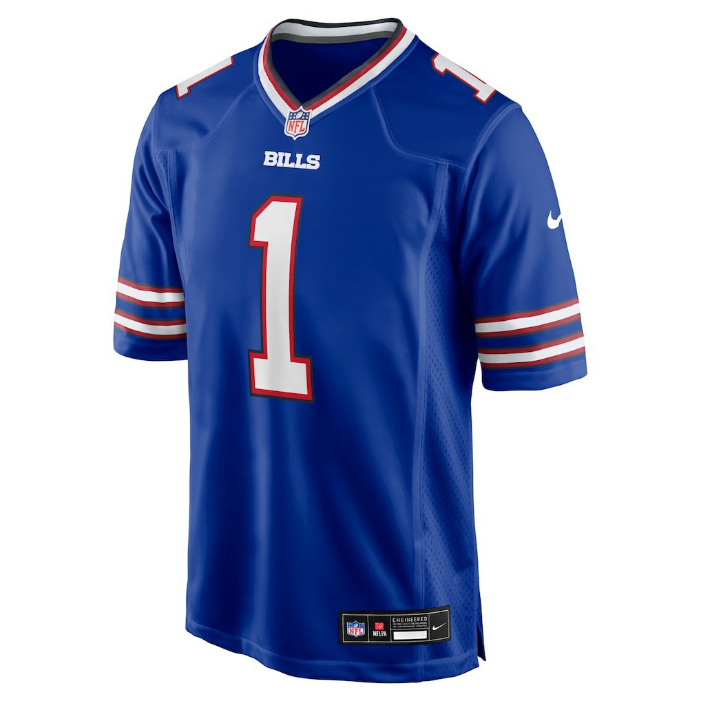 Buffalo Bills Nike Number 1 Dad  Game Jersey