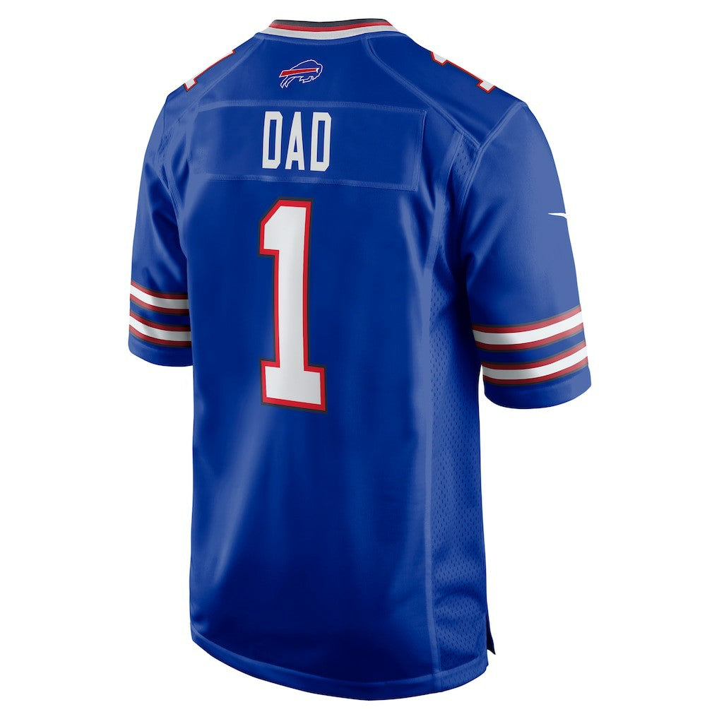 Buffalo Bills Nike Number 1 Dad  Game Jersey