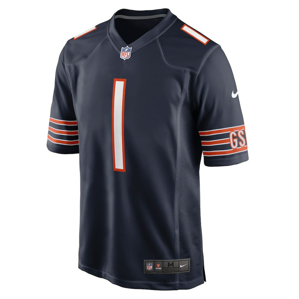 Chicago Bears Nike Number 1 Dad  Game Jersey