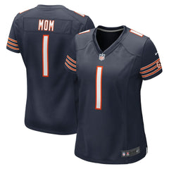 Chicago Bears Nike Number 1 Mom  Women's Game Jersey