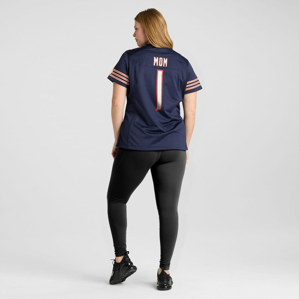 Chicago Bears Nike Number 1 Mom  Women's Game Jersey