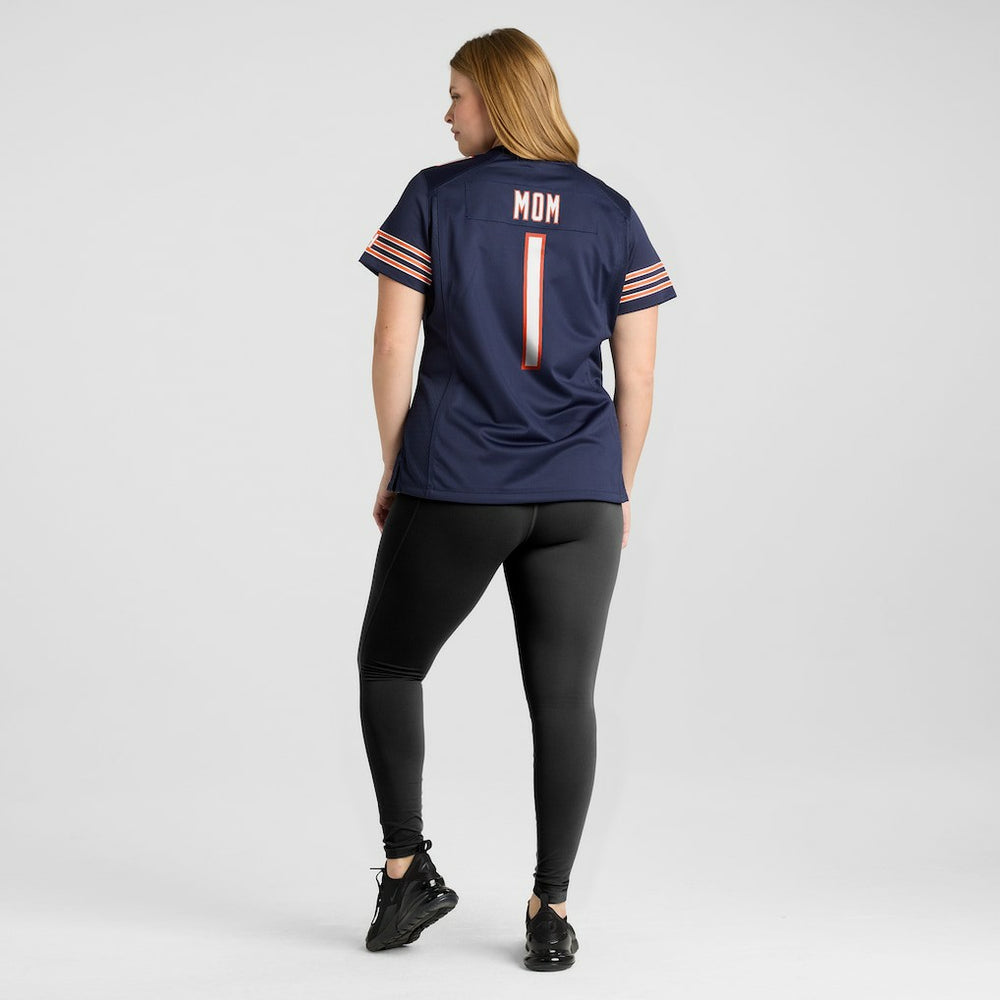 Chicago Bears Nike Number 1 Mom  Women's Game Jersey