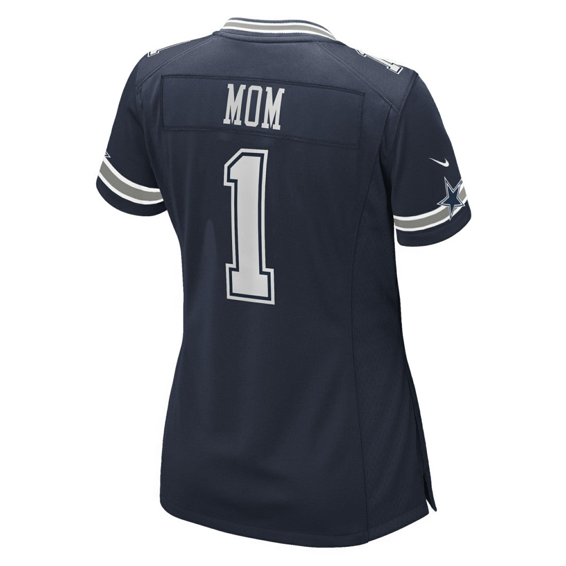 Dallas Cowboys Nike Number 1 Mom  Women's Game Jersey