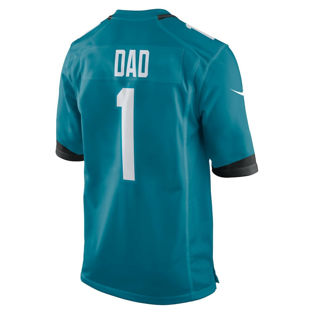 Jacksonville Jaguars Nike Number 1 Dad  Game Jersey