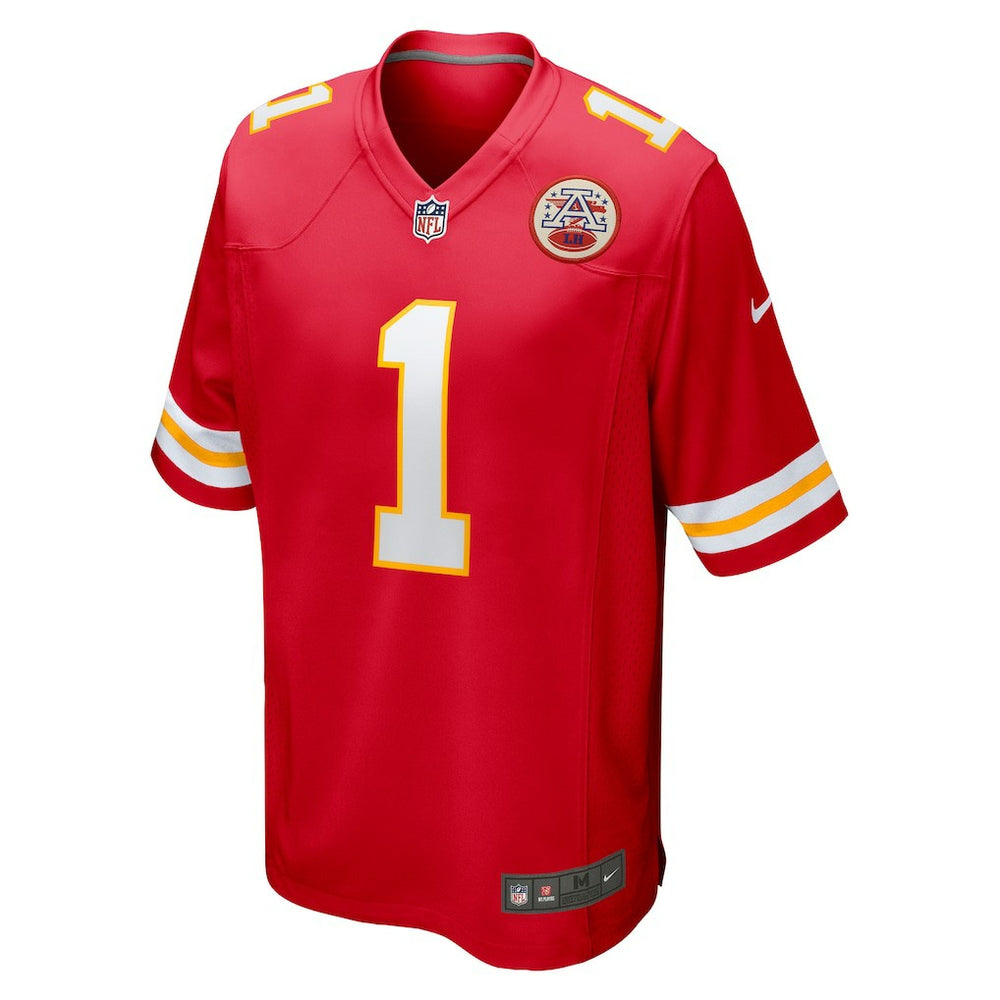 Kansas City Chiefs Nike Number 1 Dad  Game Jersey