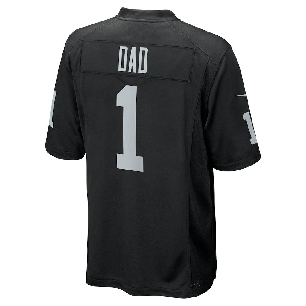 Las Vegas Raiders Nike Number 1 Dad  Game Jersey