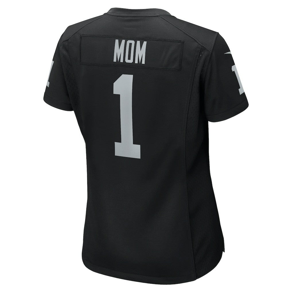 Las Vegas Raiders Nike Number 1 Mom  Women's Game Jersey