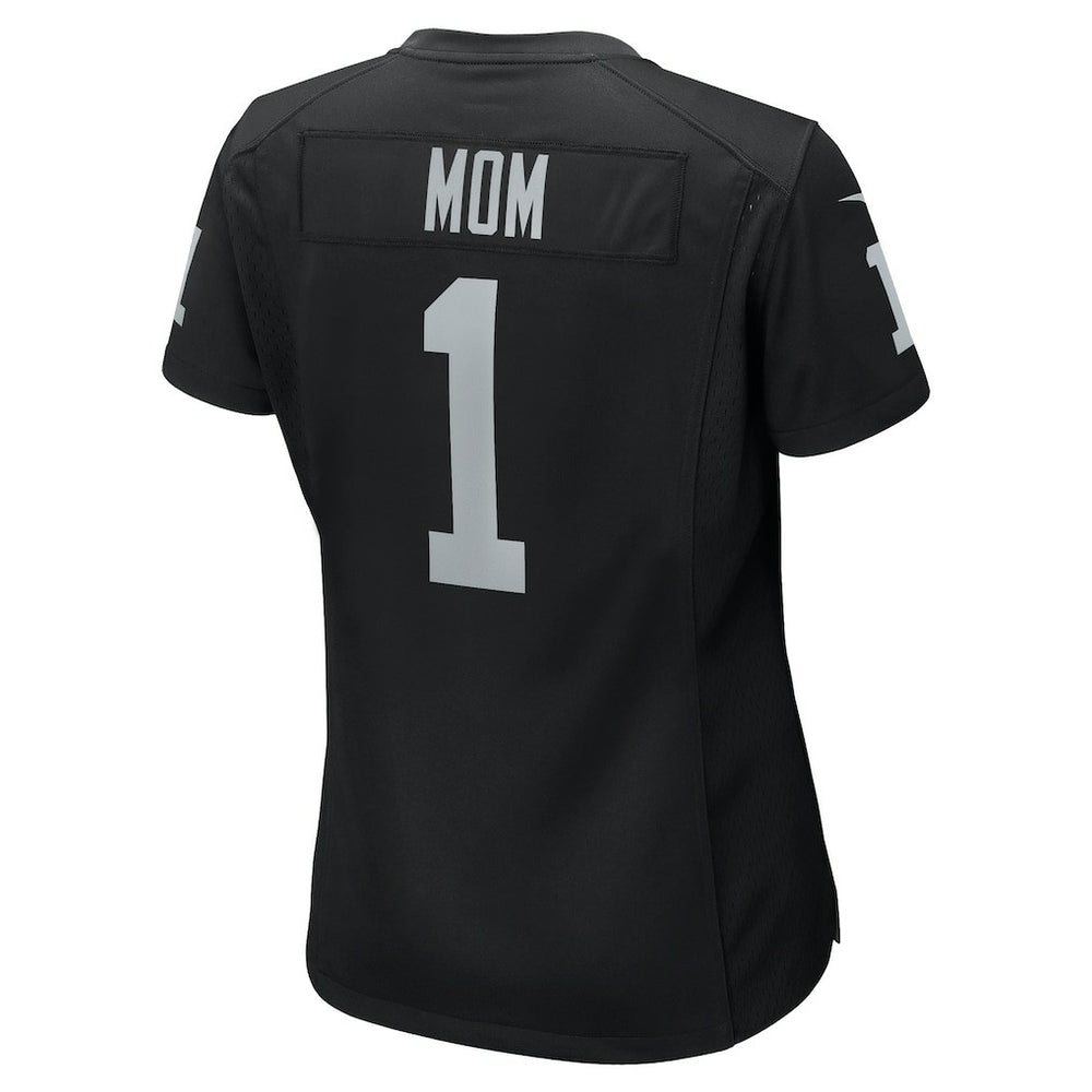 Las Vegas Raiders Nike Number 1 Mom  Women's Game Jersey