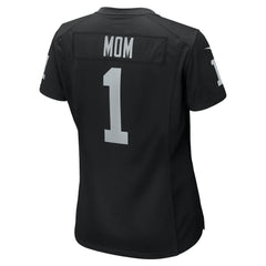 Las Vegas Raiders Nike Number 1 Mom  Women's Game Jersey