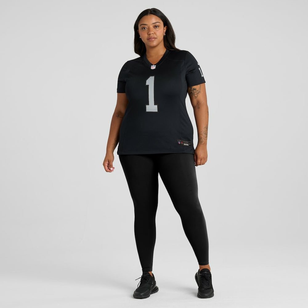 Las Vegas Raiders Nike Number 1 Mom  Women's Game Jersey
