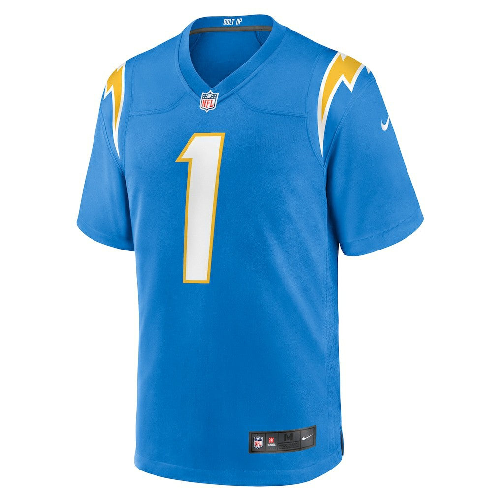 Los Angeles Chargers Nike Number 1 Dad  Game Jersey