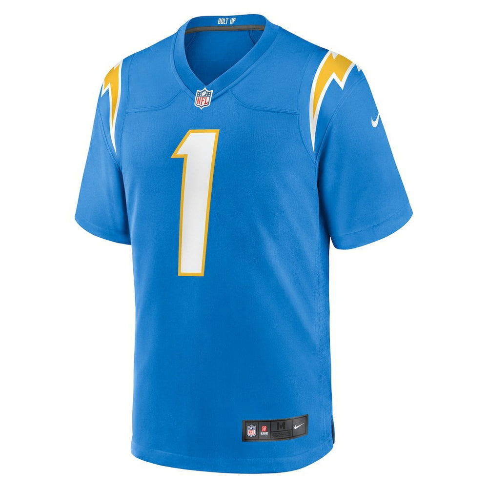 Los Angeles Chargers Nike Number 1 Dad  Game Jersey