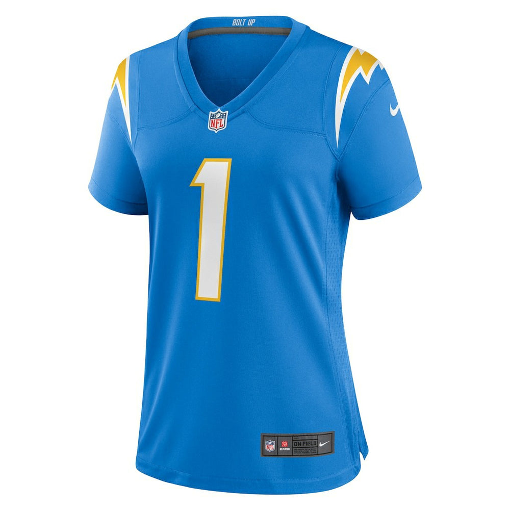 Los Angeles Chargers Nike Number 1 Mom  Women's Game Jersey