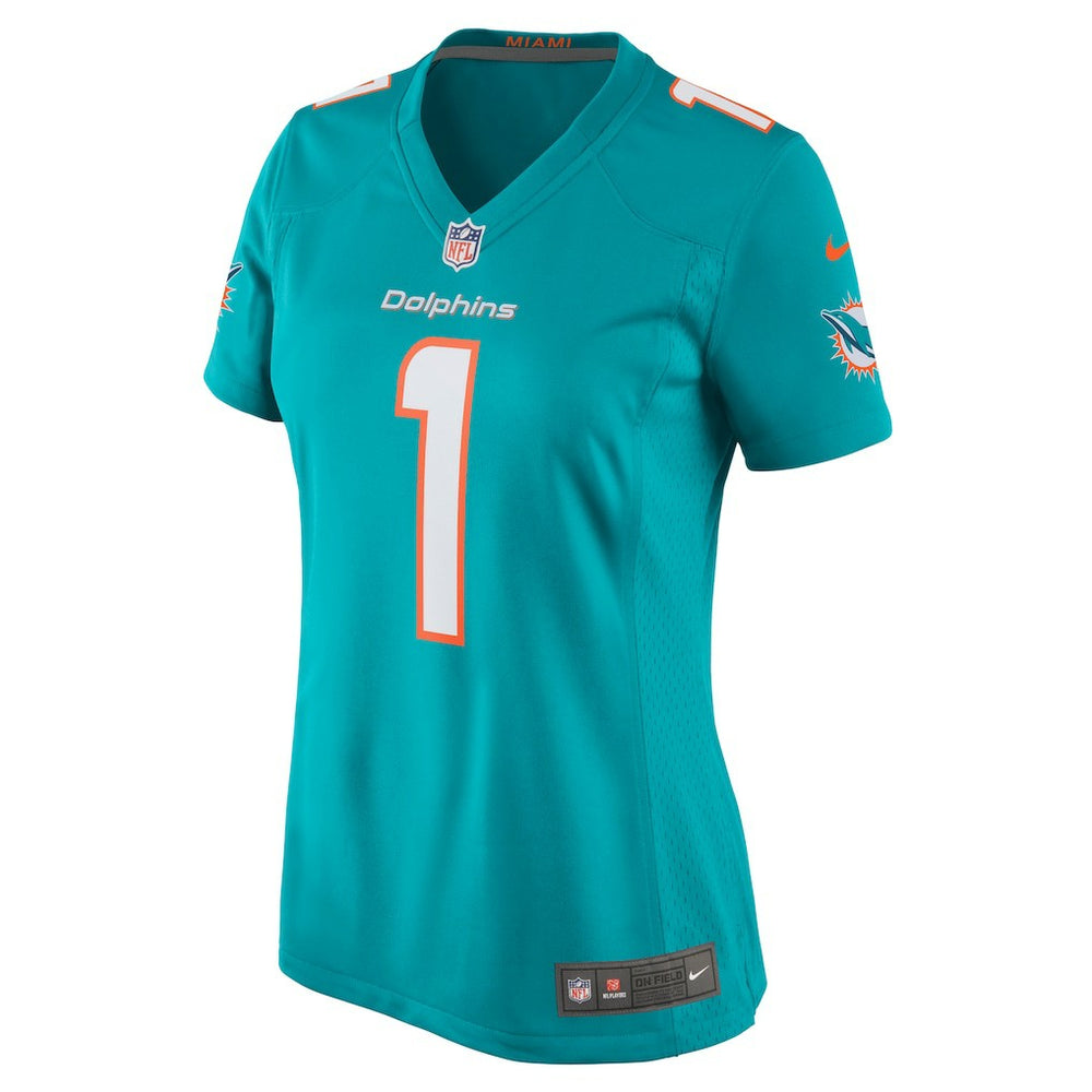 Miami Dolphins Nike Number 1 Mom  Women's Game Jersey