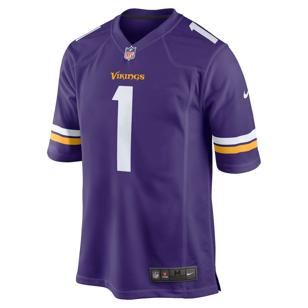 Minnesota Vikings Nike Number 1 Dad  Game Jersey