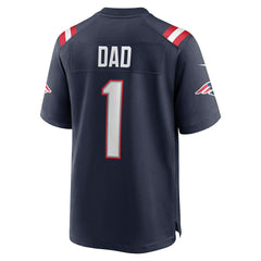 New England Patriots Nike Number 1 Dad  Game Jersey