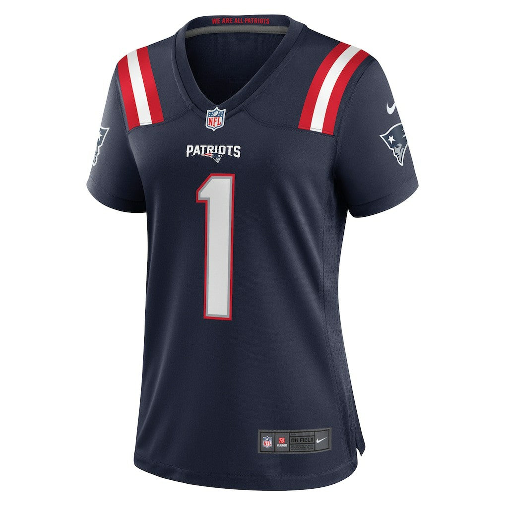 New England Patriots Nike Number 1 Mom  Women's Game Jersey