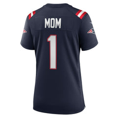 New England Patriots Nike Number 1 Mom  Women's Game Jersey