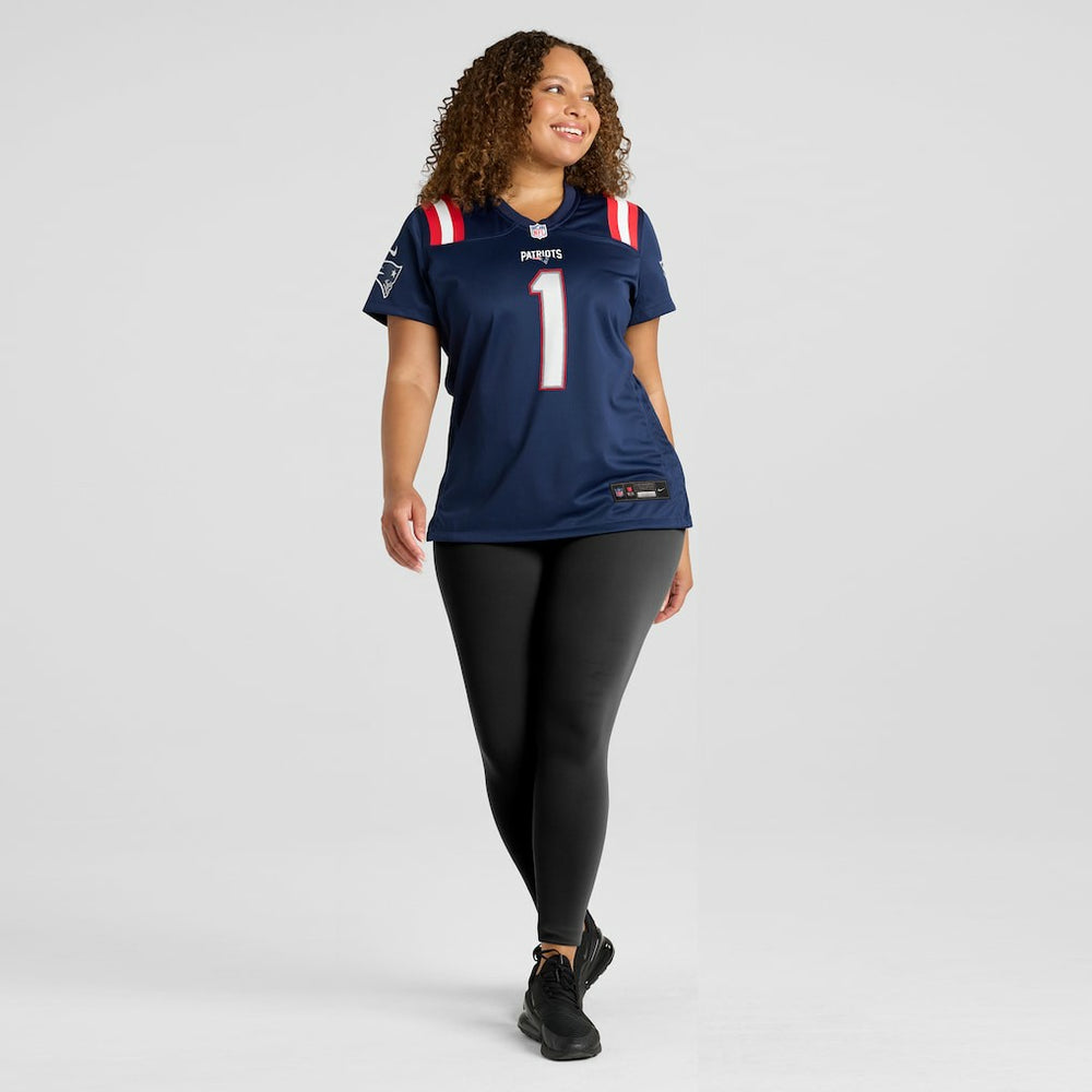 New England Patriots Nike Number 1 Mom  Women's Game Jersey