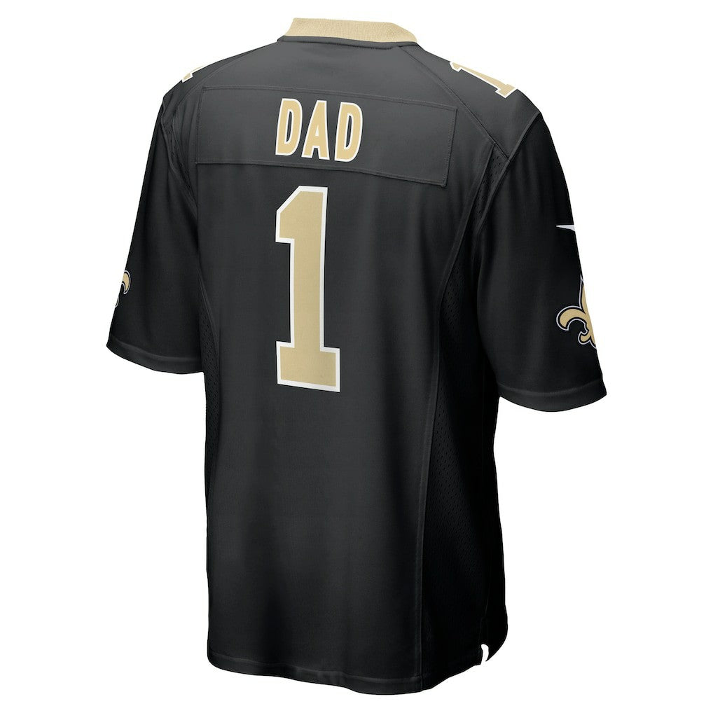 New Orleans Saints Nike Number 1 Dad  Game Jersey