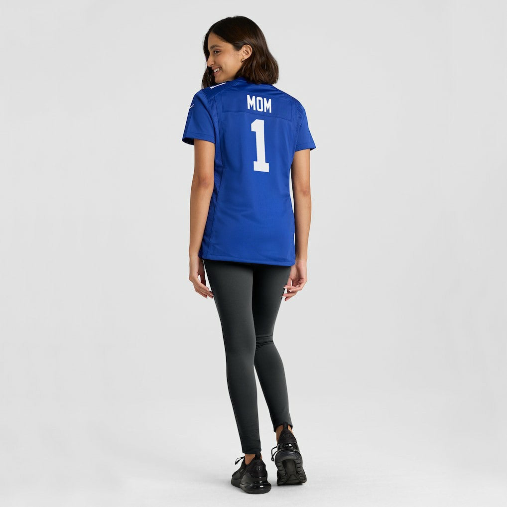 New York Giants Nike Number 1 Mom  Women's Game Jersey