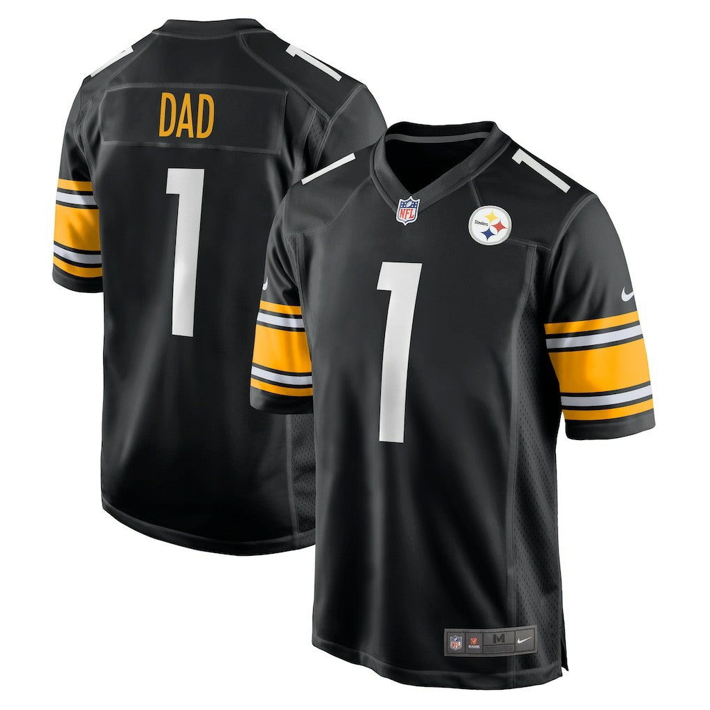 Pittsburgh Steelers Nike Number 1 Dad  Game Jersey