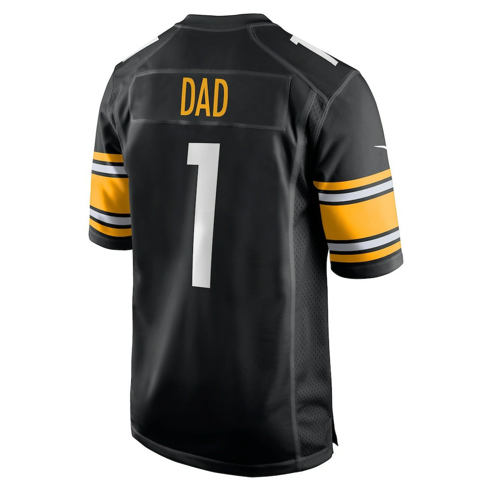 Pittsburgh Steelers Nike Number 1 Dad  Game Jersey