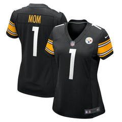 Pittsburgh Steelers Nike Number 1 Mom  Women's Game Jersey