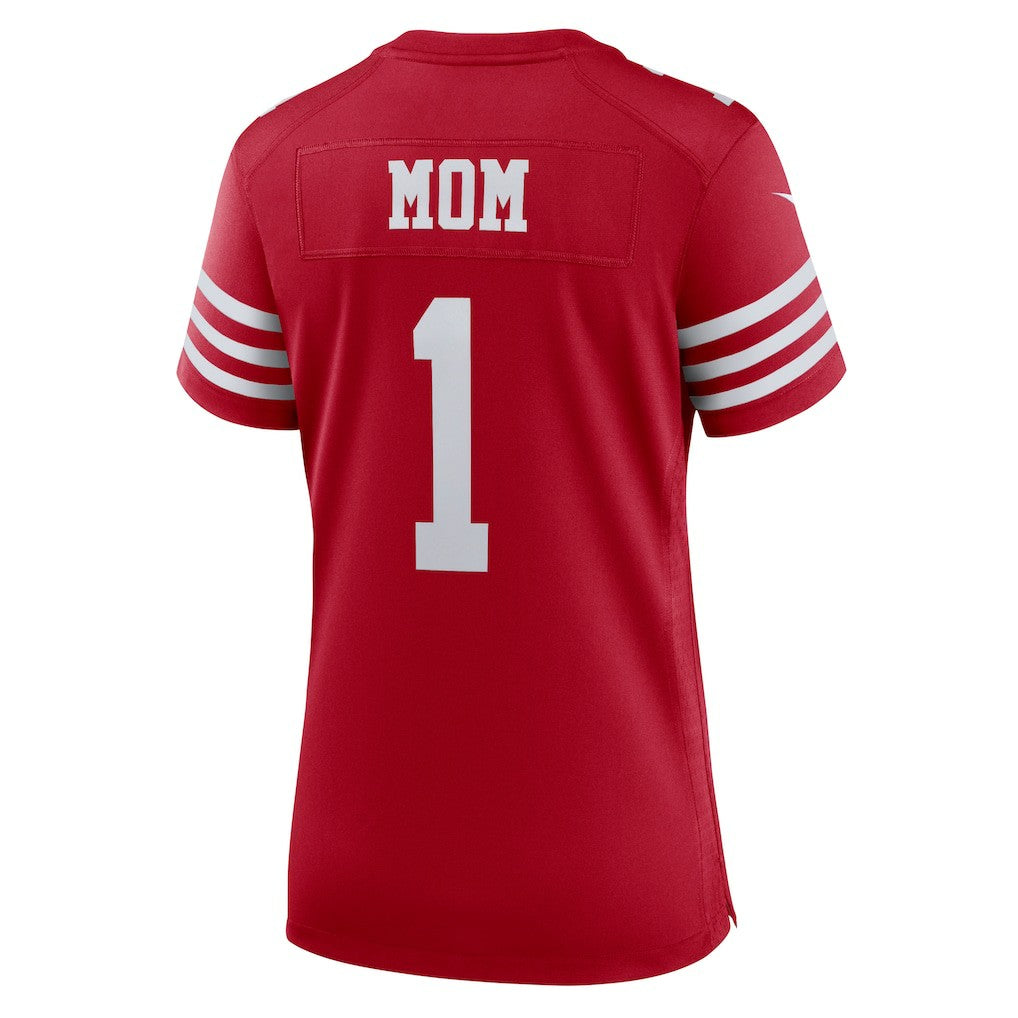 San Francisco 49ers Nike Number 1 Mom  Women's Game Jersey