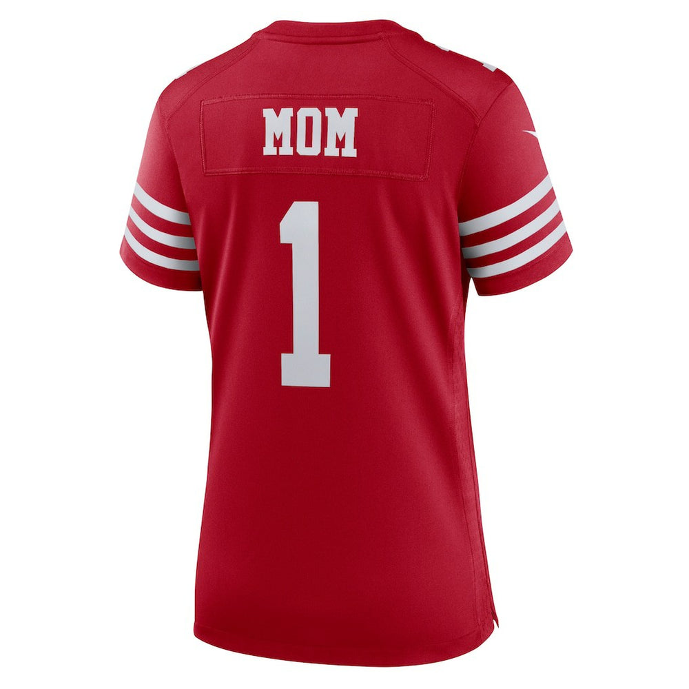 San Francisco 49ers Nike Number 1 Mom  Women's Game Jersey
