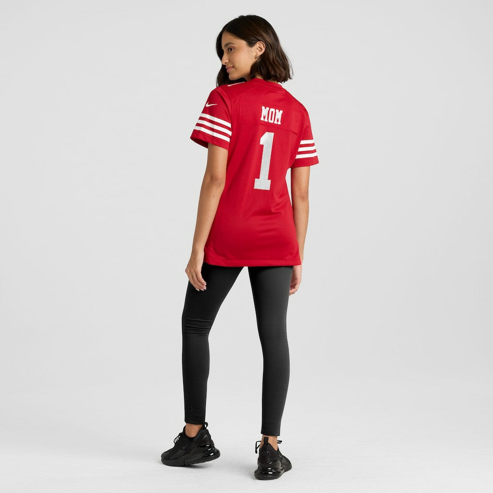 San Francisco 49ers Nike Number 1 Mom  Women's Game Jersey