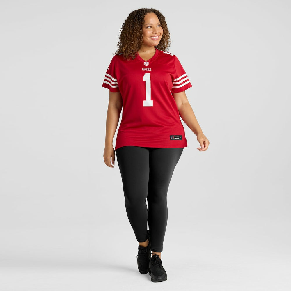 San Francisco 49ers Nike Number 1 Mom  Women's Game Jersey