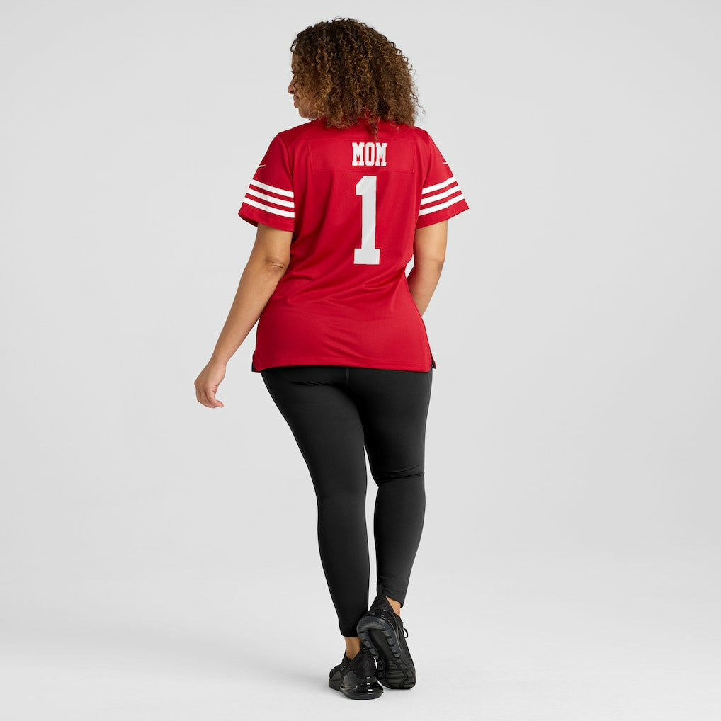 San Francisco 49ers Nike Number 1 Mom  Women's Game Jersey