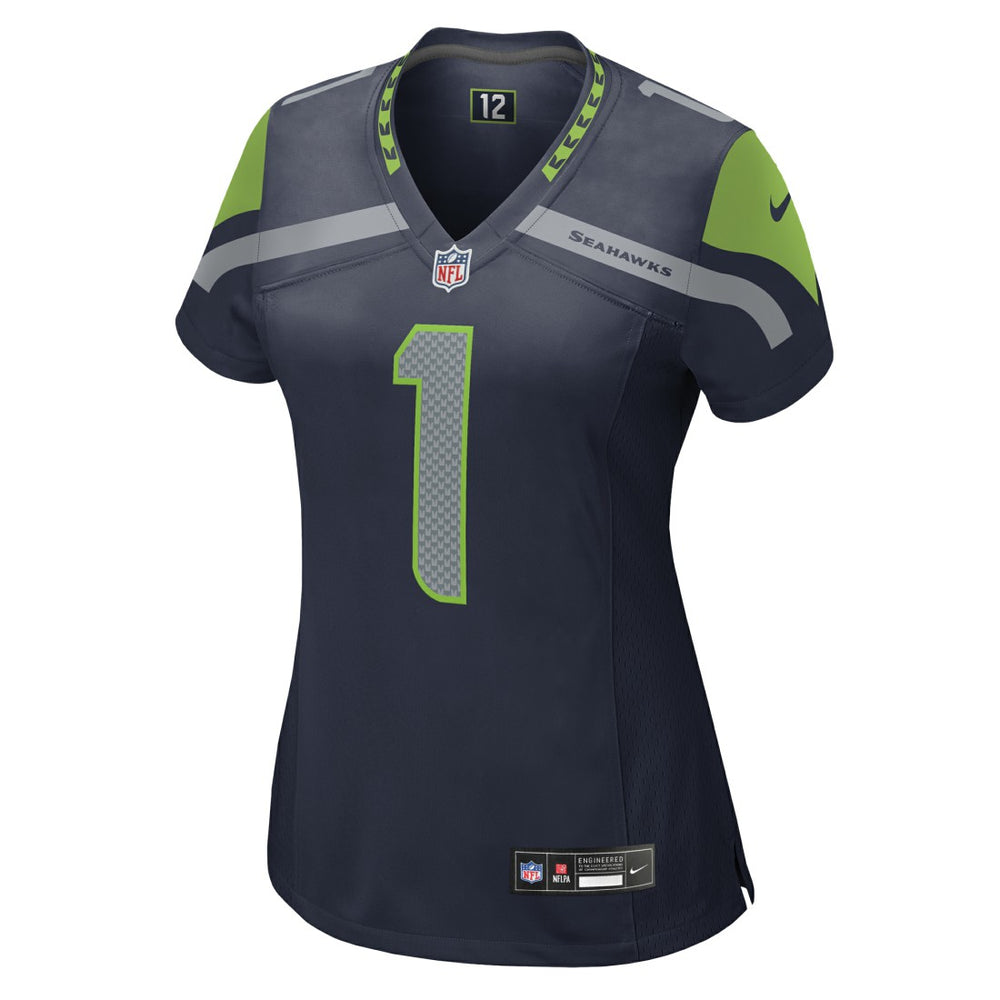 Seattle Seahawks Nike Number 1 Mom  Women's Game Jersey