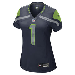 Seattle Seahawks Nike Number 1 Mom  Women's Game Jersey