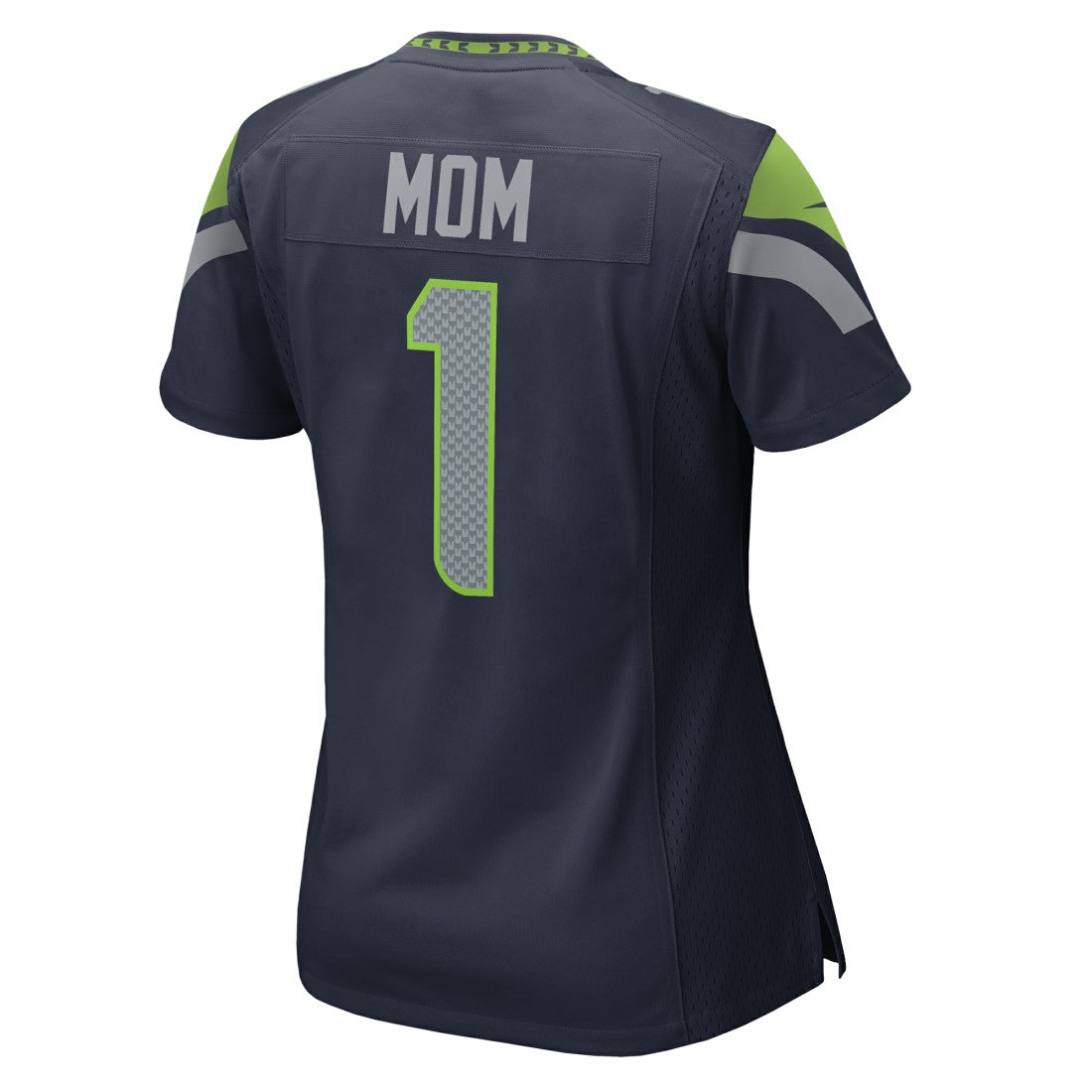 Seattle Seahawks Nike Number 1 Mom  Women's Game Jersey