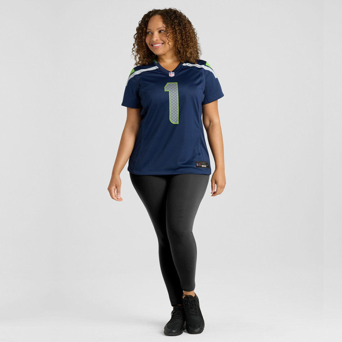 Seattle Seahawks Nike Number 1 Mom  Women's Game Jersey