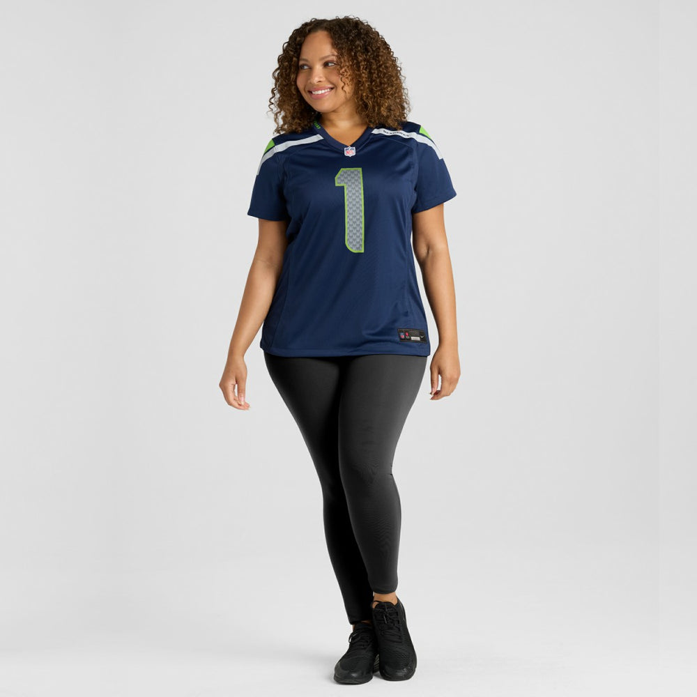 Seattle Seahawks Nike Number 1 Mom  Women's Game Jersey